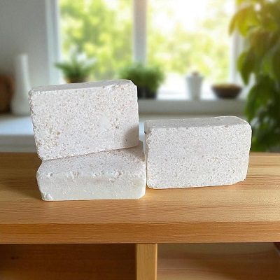 x3 Exfoliating Pure Coconut Oil Soaps - Infused with Himalayan Salt