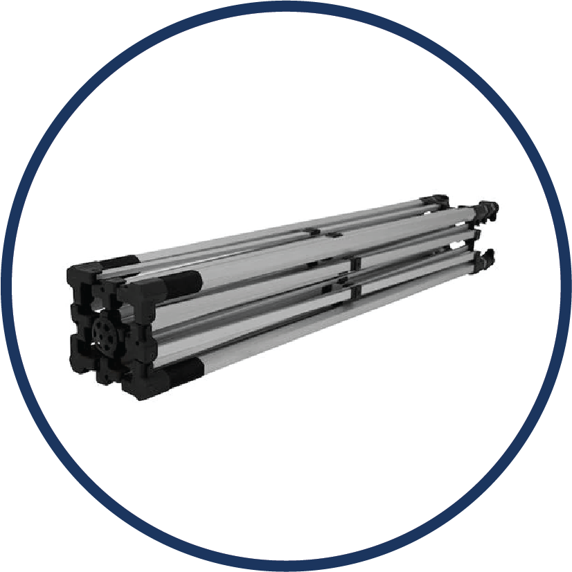 durable hex canopy frame