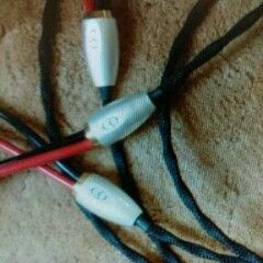 Monster Cable Sigma Retro Gold speaker cables