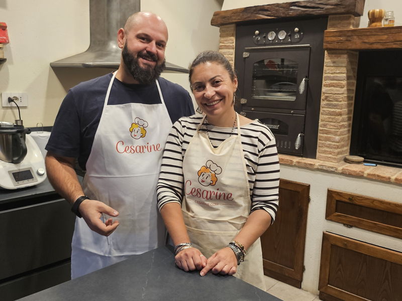 Cooking Classes Zocca: The Apennines on table: Borlenghi in a charming village
