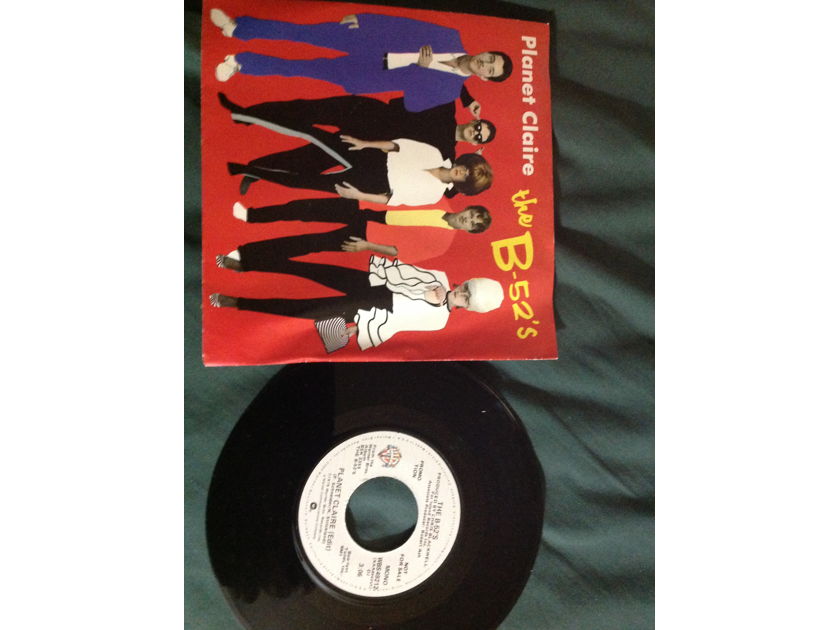 The B-52s - Planet Claire Promo 45 With Sleeve