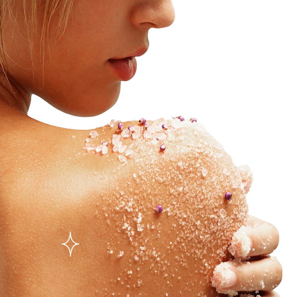 Himalayan Bath Salts Infused with Rose & Geranium Essential Oils - 500g Packet