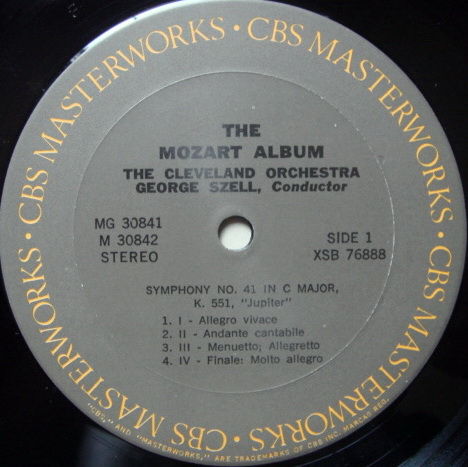 Columbia / CASADESUS-STERN-SZELL - Mozart Album, 2LP Se...