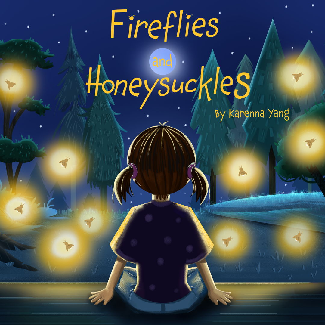 Image of Fireflies and Honeysuckles