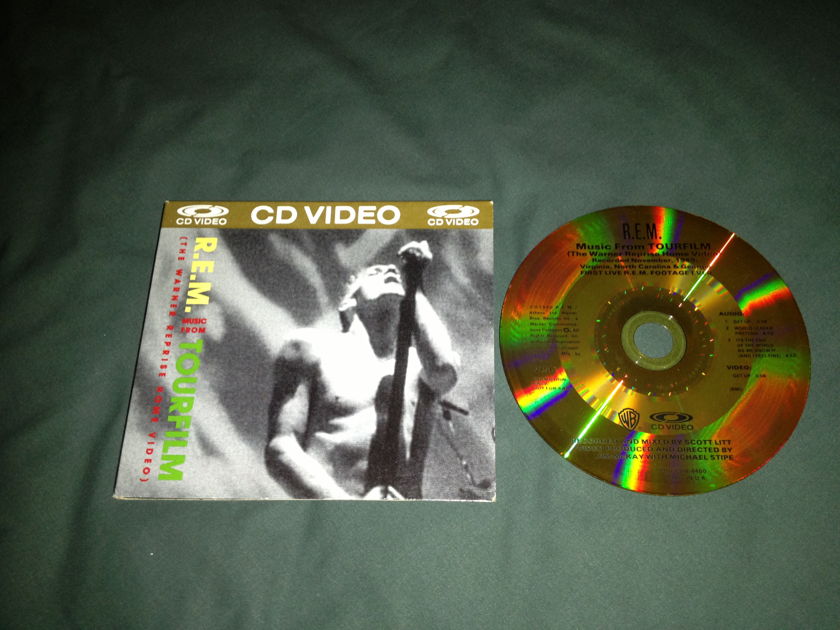 R.E.M. - Music From Tourfilm Rare CD/Video Disc NM UK Pressing
