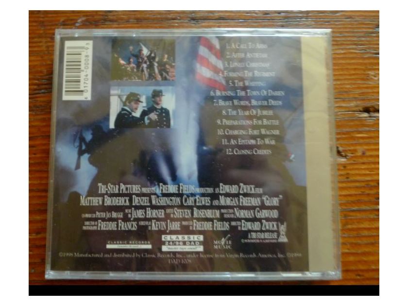 James Horner/Boys Choir Harlem - Glory Soundtrack Classic Records 24/96 DVD-A
