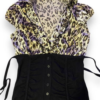 Leopard print shirt 🍸🐆