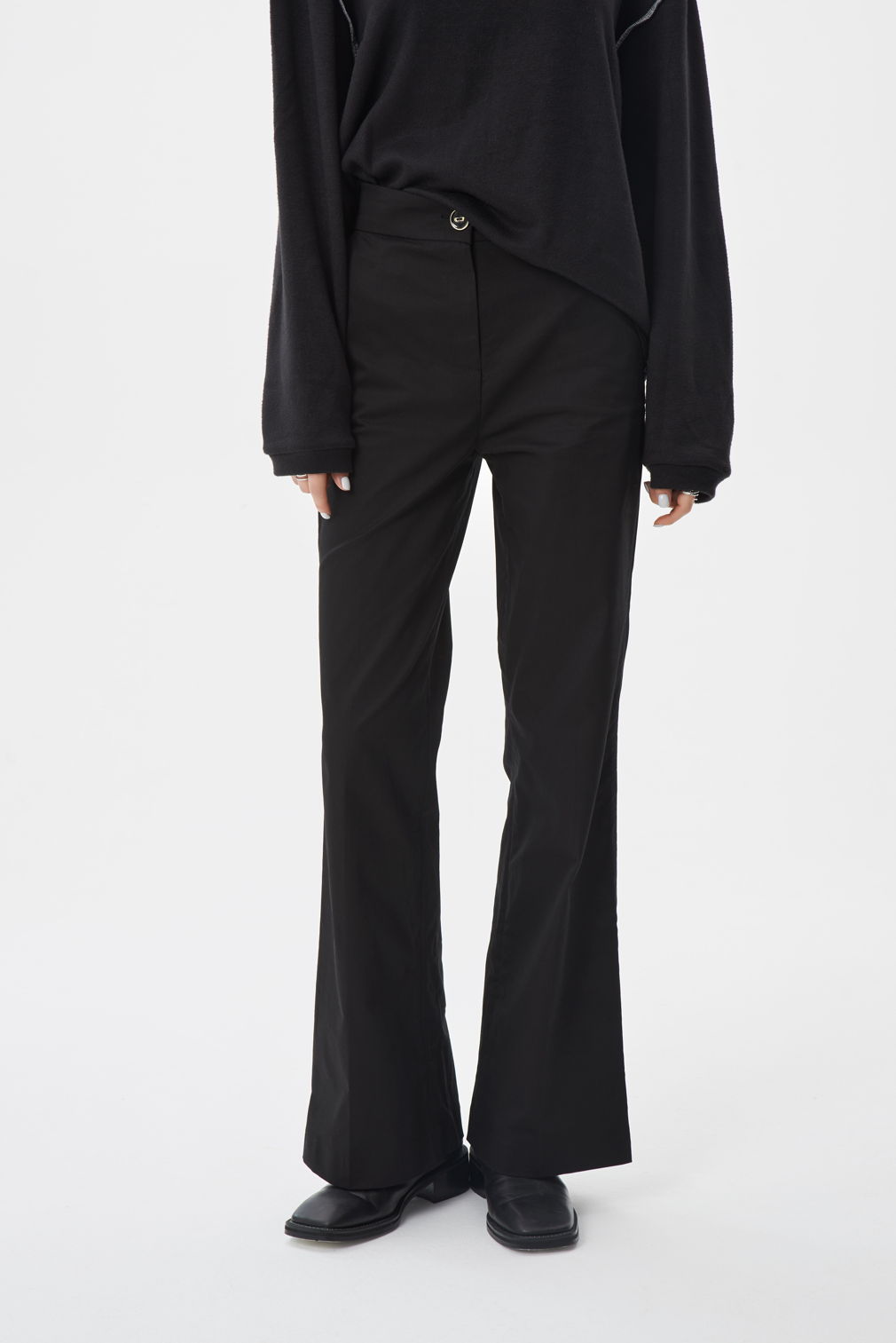 Брюки прямого кроя "Black Style Pants"
