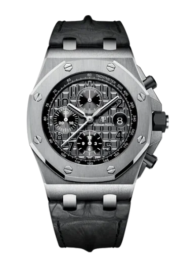 Royal Oak Offshore 26470 Stainless Steel / Grey / Alligator