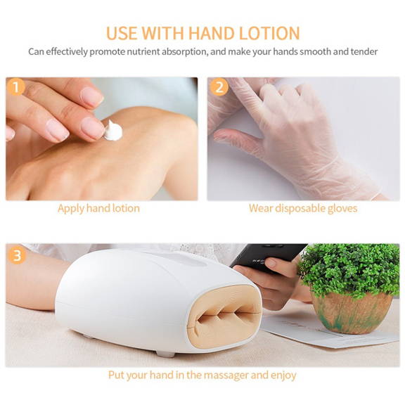Hand Massager - Gentle Pulsed Air Massage