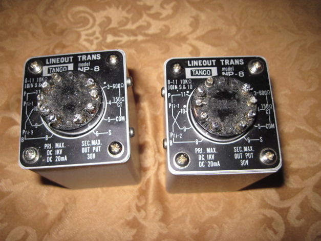 Tango NP - 8 Hirata Line Out Transformer For Sale | Audiogon