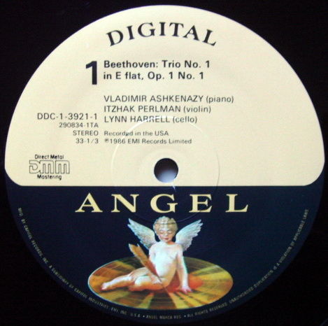 EMI Angel Digital / ASHKENAZY-PERLMAN-HARRELL, - Beetho...