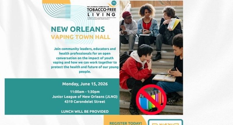 New Orleans Vaping Town Hall