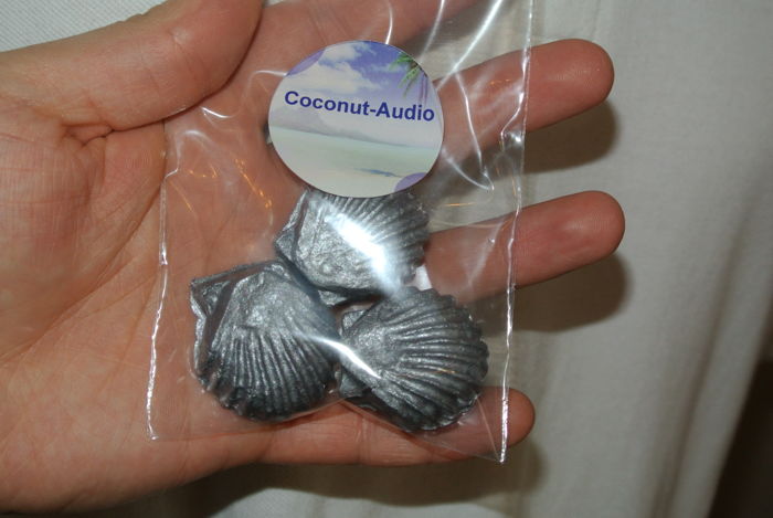 Coconut-Audio SeaShell BlackRain Ultra 3-pack  #006, #0...