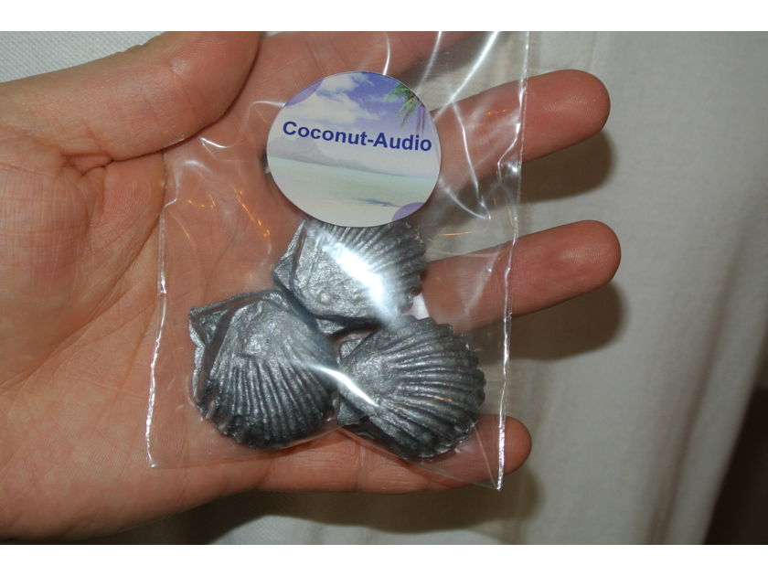 Coconut-Audio SeaShell BlackRain Ultra 3-pack  #006, #007, #008 (world's best!)