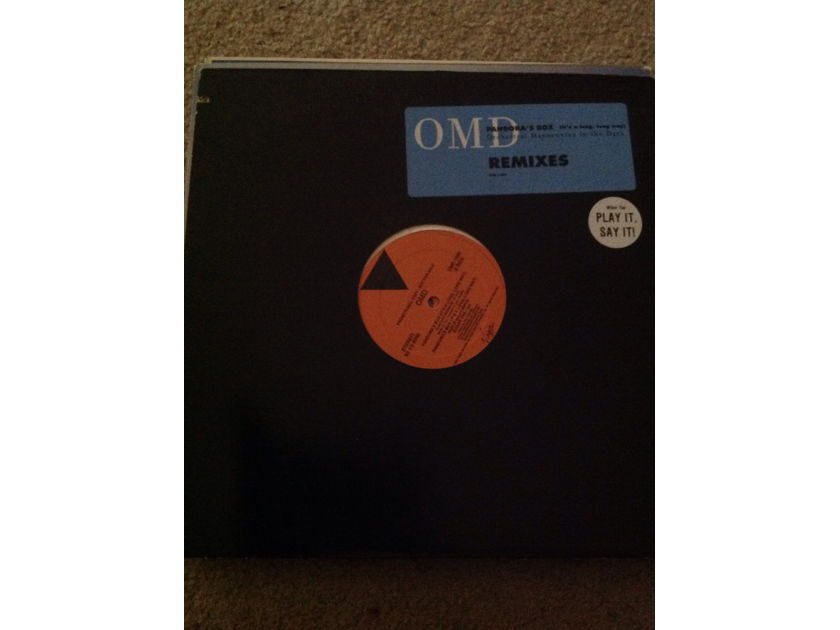 O.M.D. - Pandora's Box Virgin Records Double Vinyl 12 Inch  Remixes NM