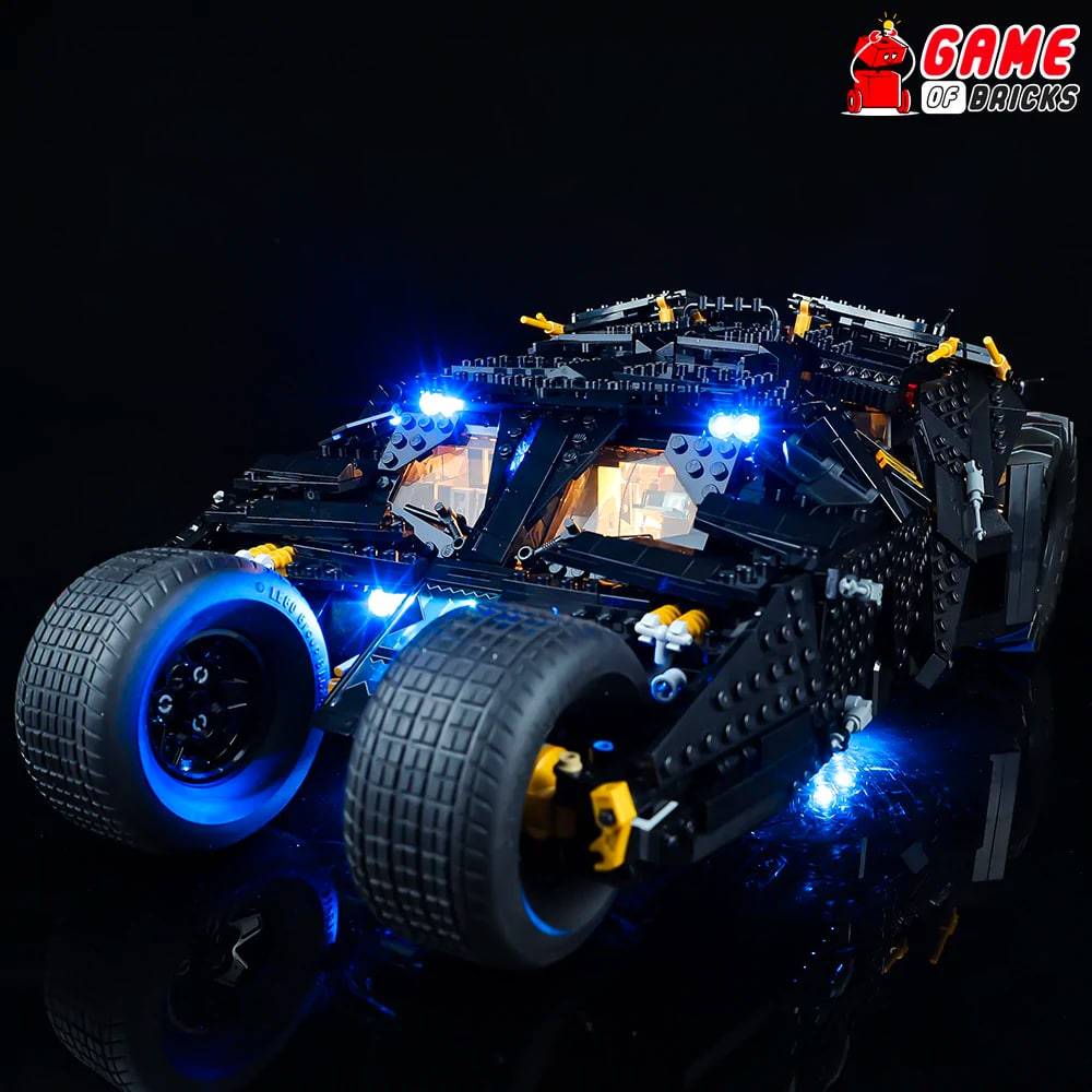 The DC Batmobile Tumbler 76240 set
