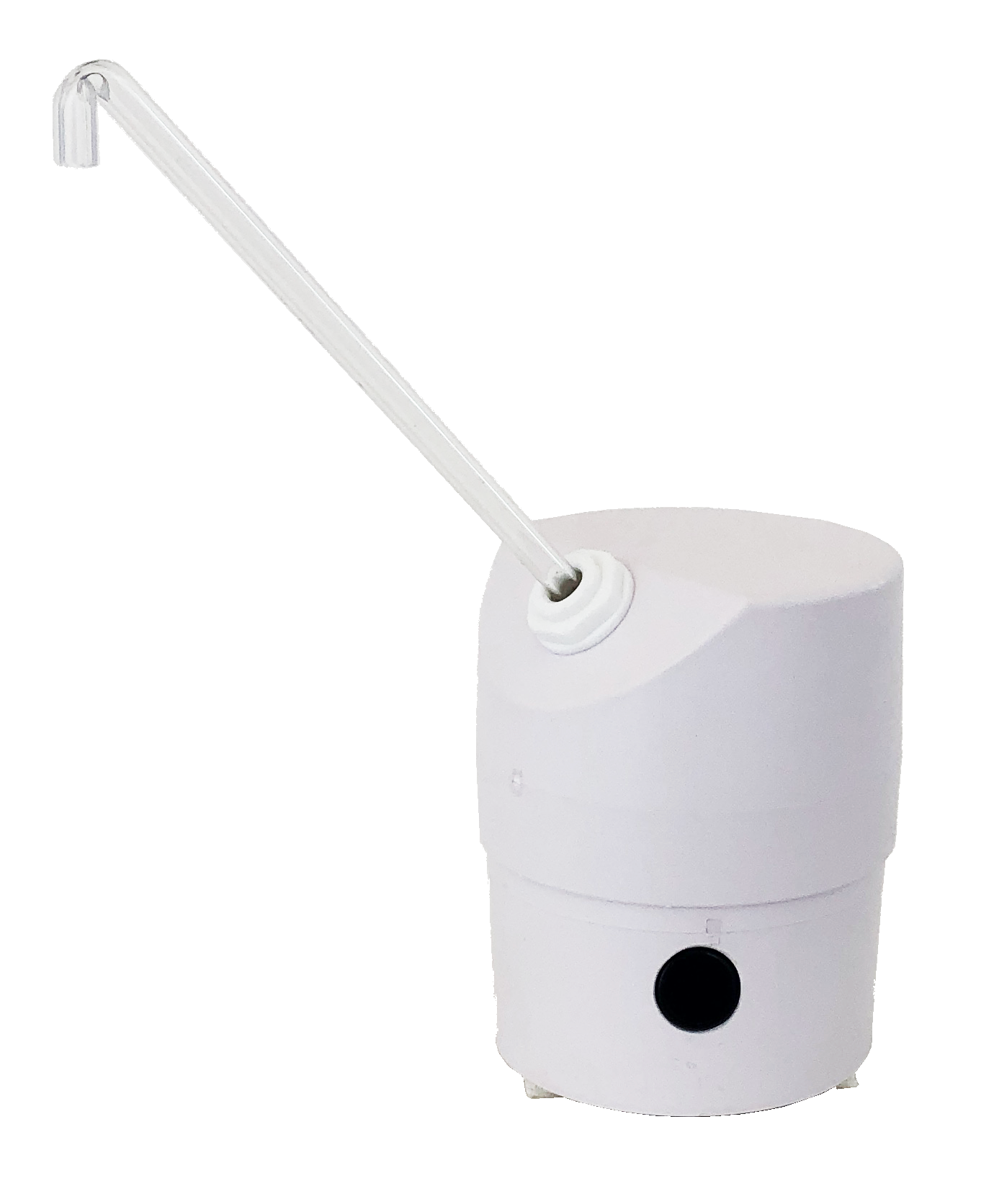 The AquaPurr uses no pump.  Instead, the cat triggers a sensor which opens a valve to let the household water pressure deliver the water to the cat.  What they don't drink just goes down the drain.