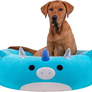 Squishmallows Original 30-Inch Tatiana The Dragon Pet Bed - Large -Sized Ultrasoft Official Plush Pet Bed for Dogs and Cats