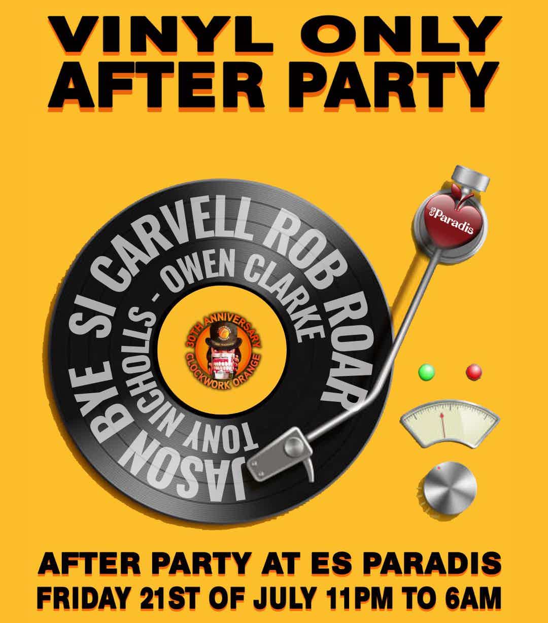 ES PARADIS party Clockwork Orange at Es Paradis tickets and info, party calendar Es Paradis club ibiza