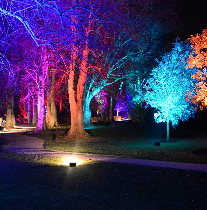 pathway color changing flood lights