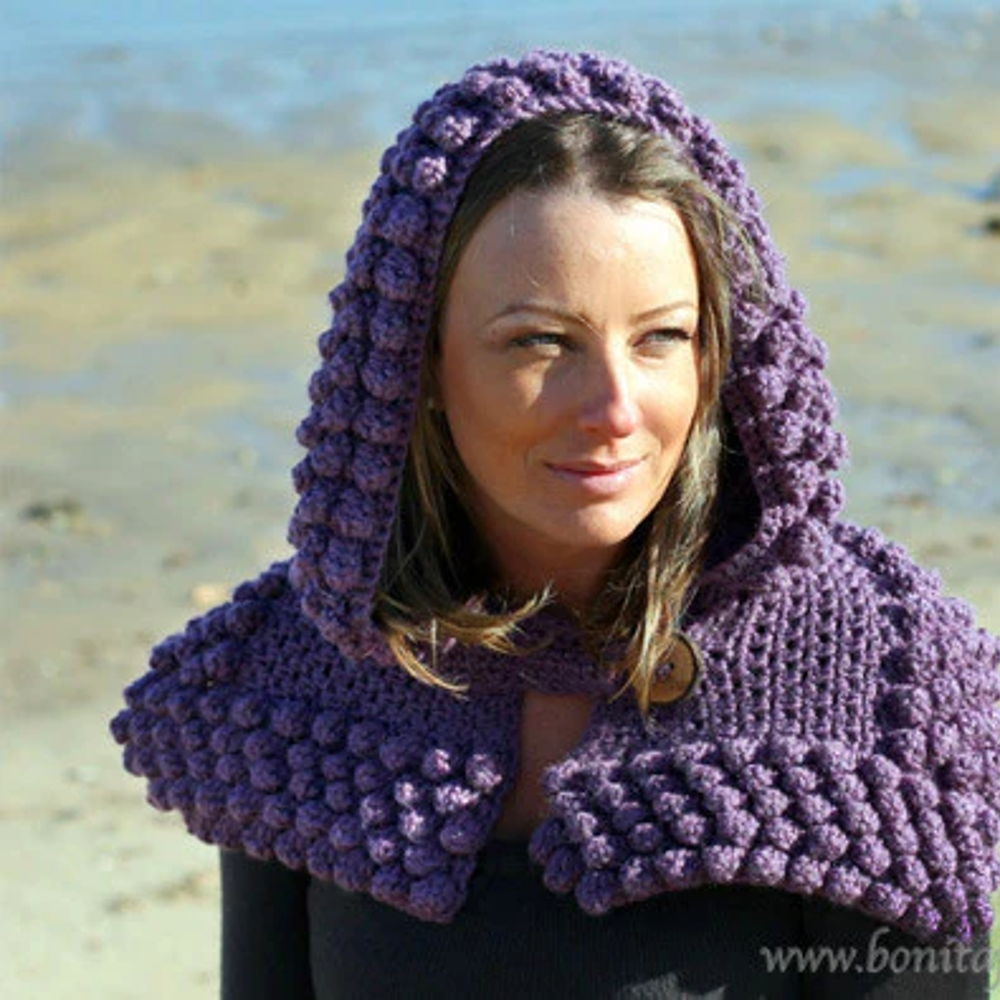 Poppin' Hood Crochet Pattern