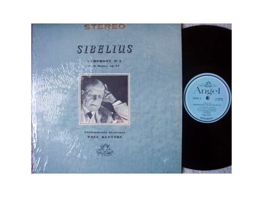 EMI Angel Blue / KLETZKI, - Sibelius Symphony No.2, MINT!