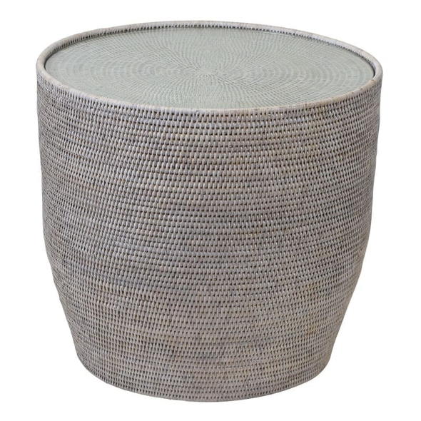 Verandah Side Table w/glass