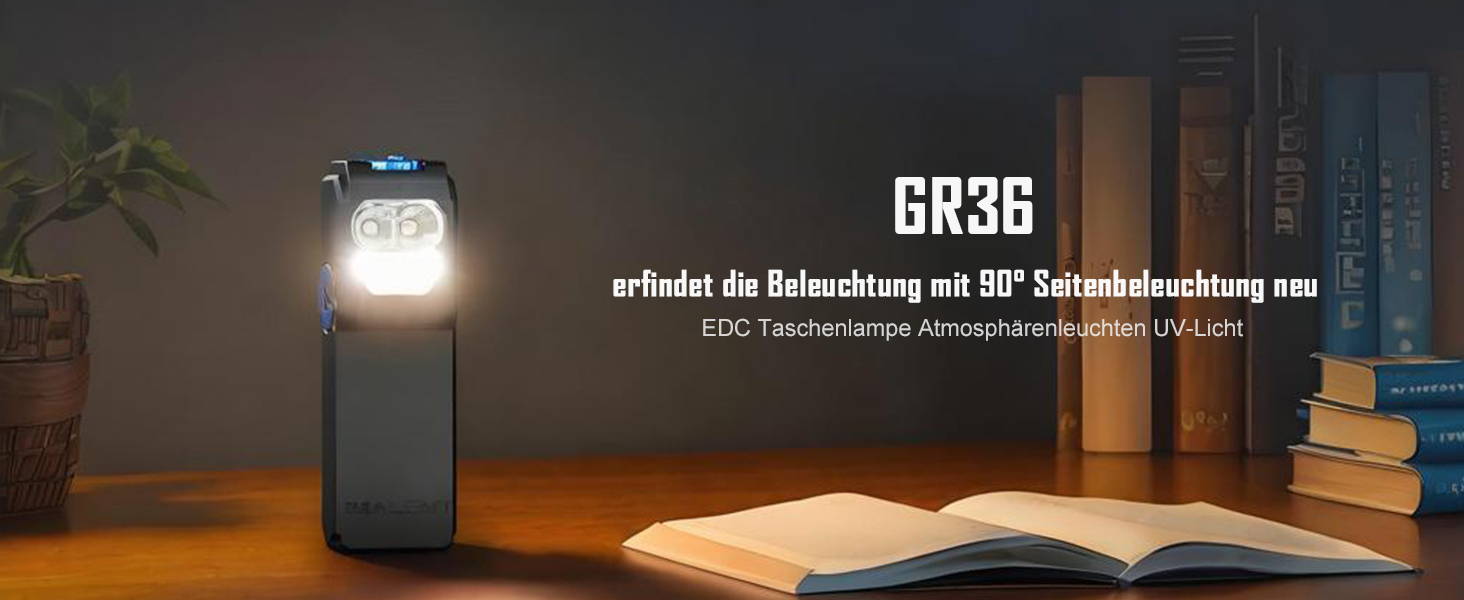 IMALENT LD35 Wiederaufladbare EDC Taschenlampe