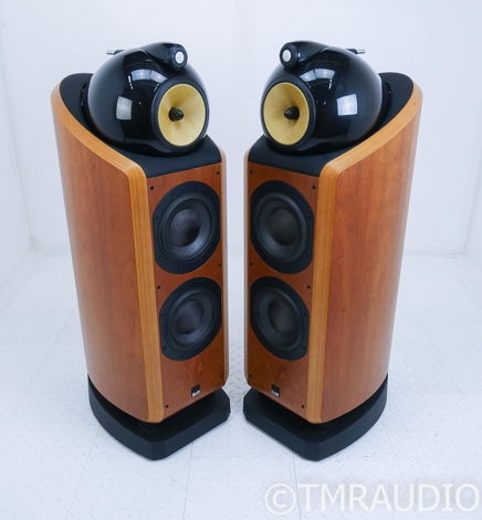 B&W 802D Floorstanding Speakers; Cherrywood Pair; 802-D...