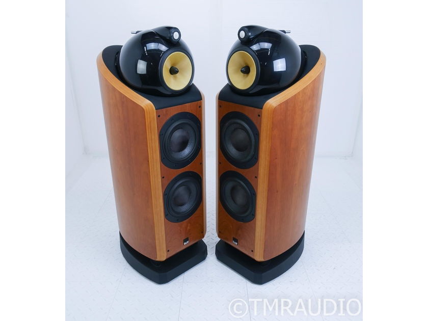 B&W 802D Floorstanding Speakers; Cherrywood Pair; 802-D (15913)