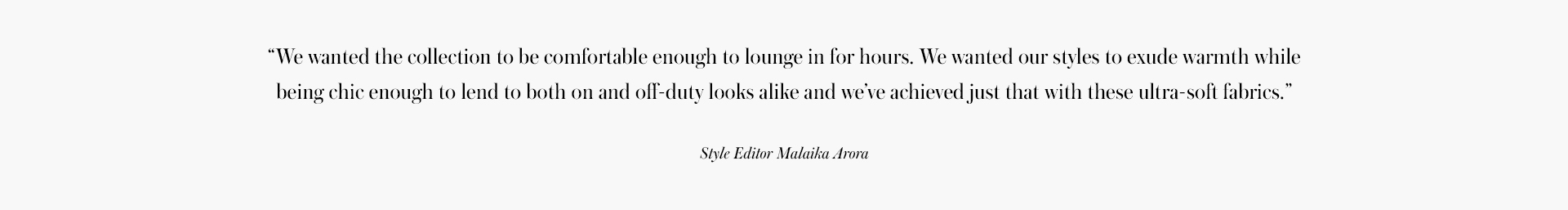 Style Editor Malaika Arora