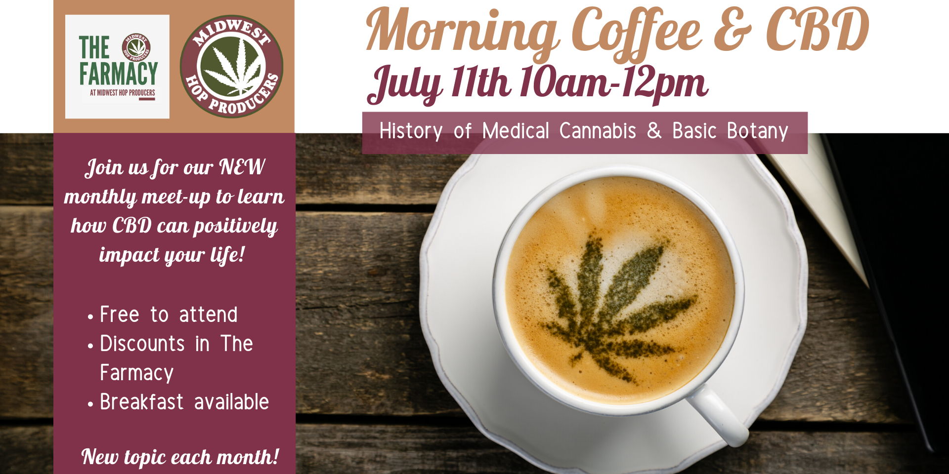 Morning Coffee & CBD promotional image
