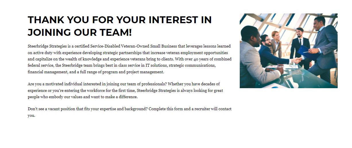 SteerBridge Strategies product / service