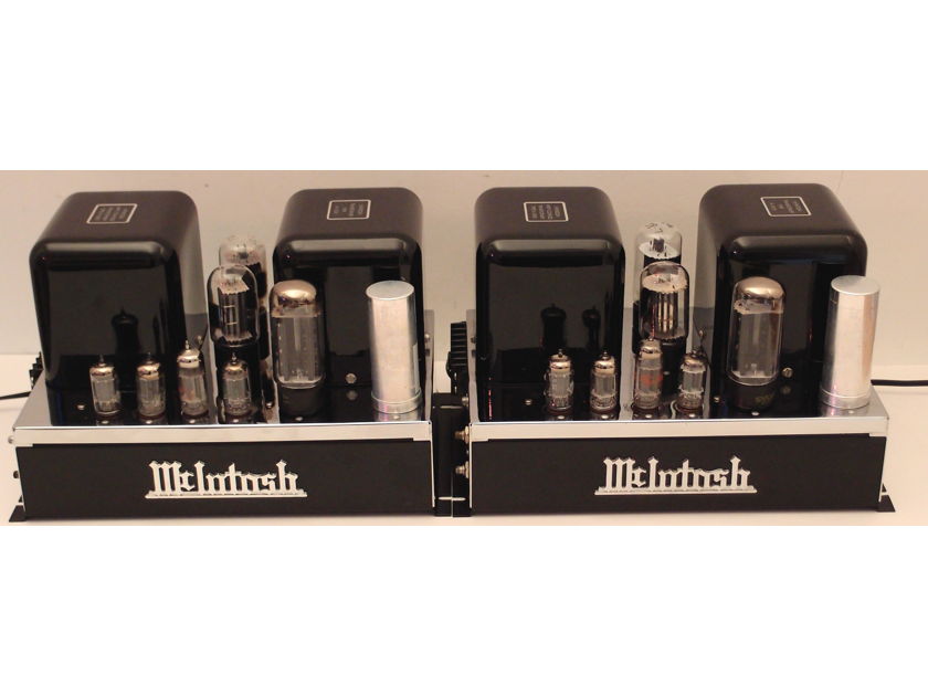 BEAUTIFULLY RESTORED PAIR OF MC30 MCINTOSH TUBE AMPLIFIERS sound as good as they look!