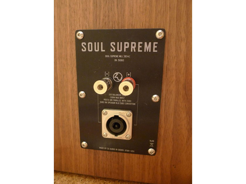 Zu Audio Soul Supremes - Half Price!