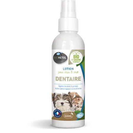 Lotion Dentaire Bio - Animaux