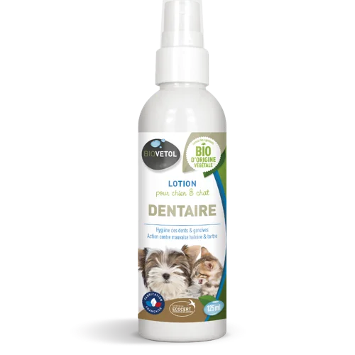 Lotion Dentaire Bio - Animaux