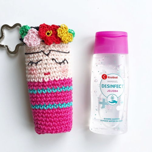 Mini Frida hand sanitizer holder