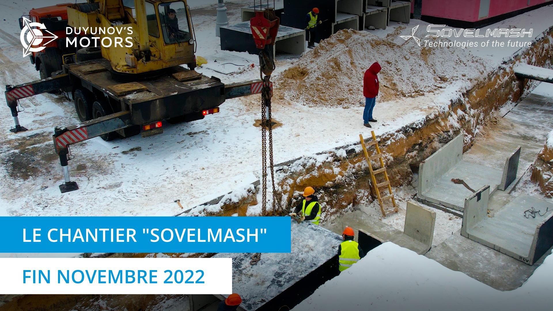 Installation de cloisons intérieures et travaux de viabilisation du terrain : nouvelles du chantier