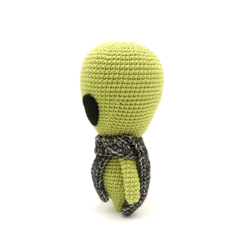 Alien Crochet Pattern, Amigurumi