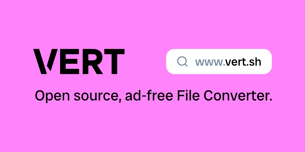 VERT.sh Convert any file