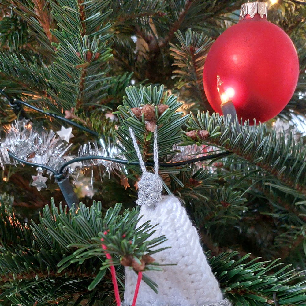 Christmas hat ornament for the Christmas tree