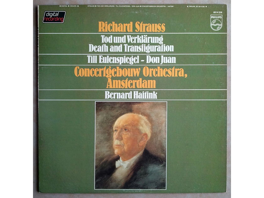 Philips/Haitink/Richard Strauss - Death and Transfiguration, Till Eulenspiegel, Don Juan / NM