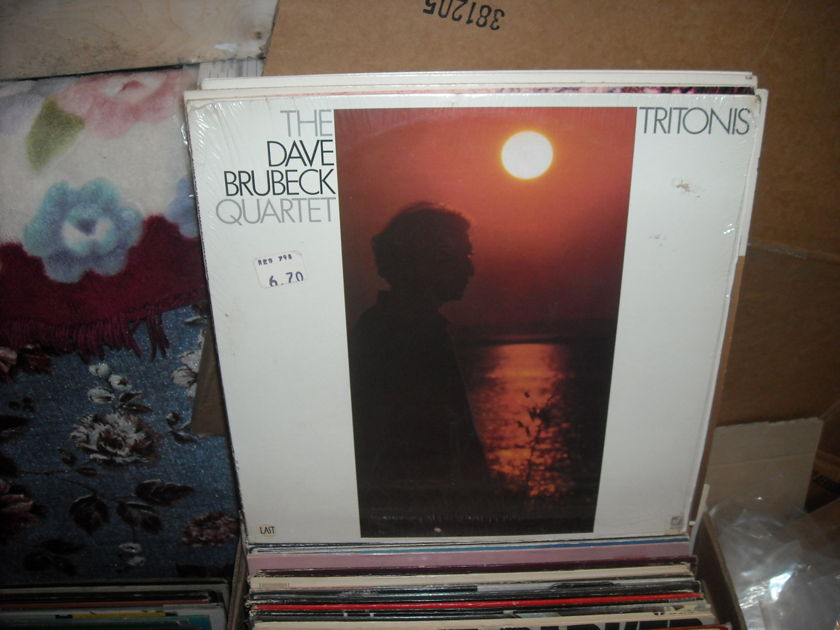 (lec) Dave Brubeck -  Tritonis Concord Jazz  LP (c)