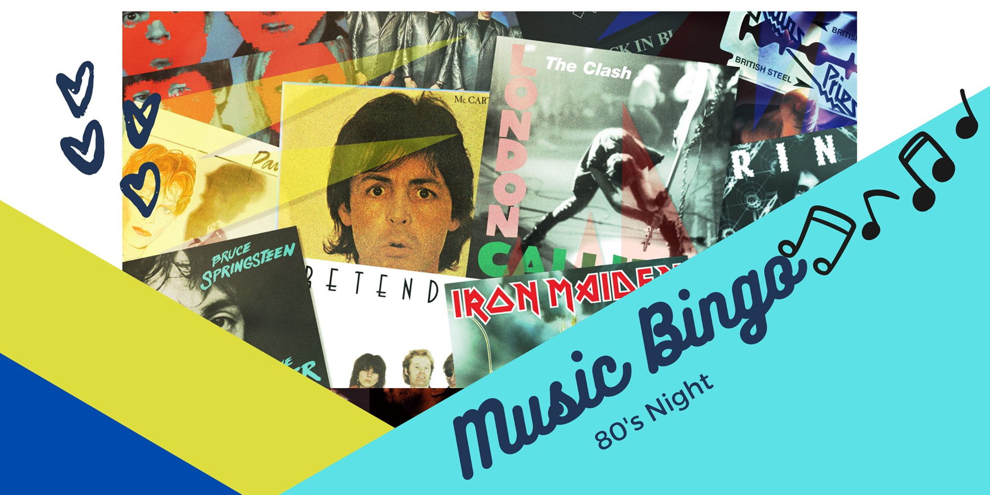 Music Bingo: 80's Night promotional image