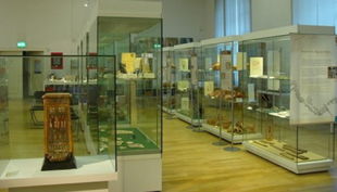 aegyptisches museum vitrinen