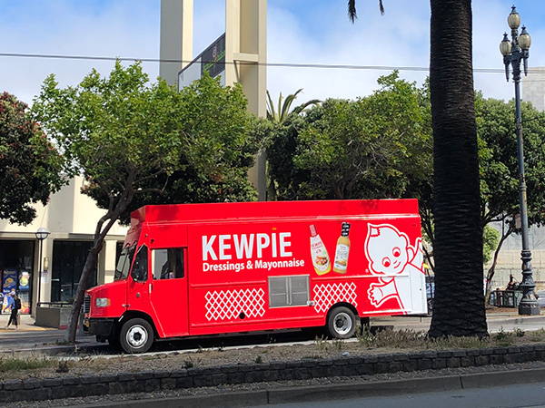 Kewpie Food Truck at Safeway