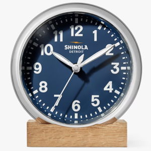 Desk Clock in Navy