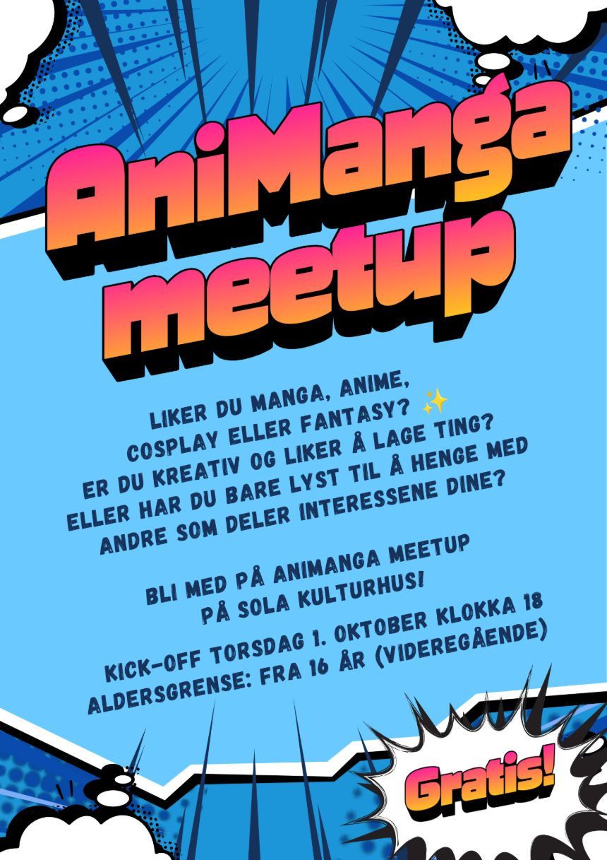 Flyer Animanga Meetup